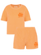 Set Badstof Saint L'amour Velvet Neon Orange